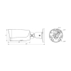 KAMERA IP TC-C38US 3LHA-27135 Lite Series 8 Mpx 2.7 ... 13.5 mm TIANDY